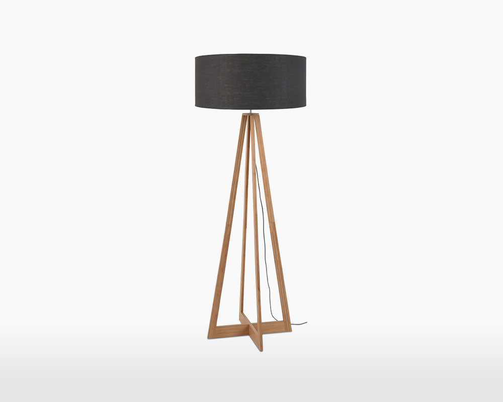 floor lamp bamboo linen everest good mojo h60 w30 dark grey.jpg