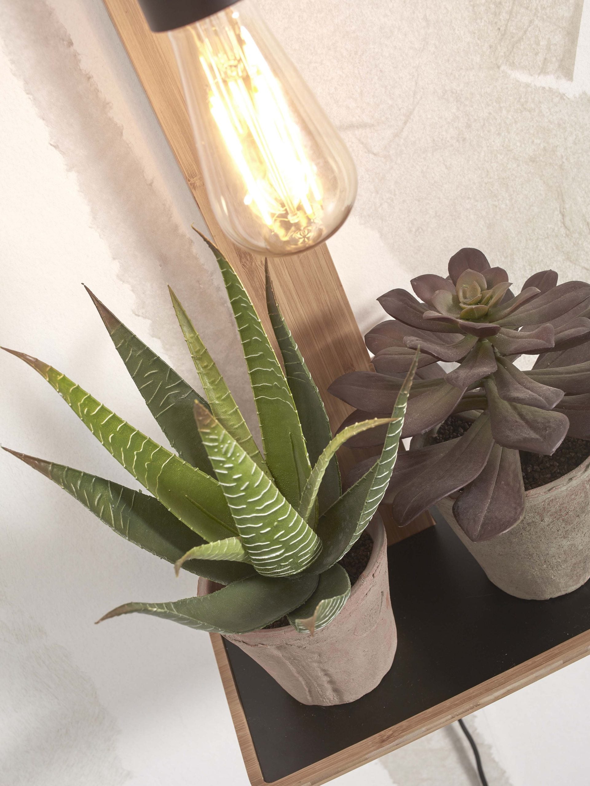 Wall Lamp - FLORES - Bamboo
