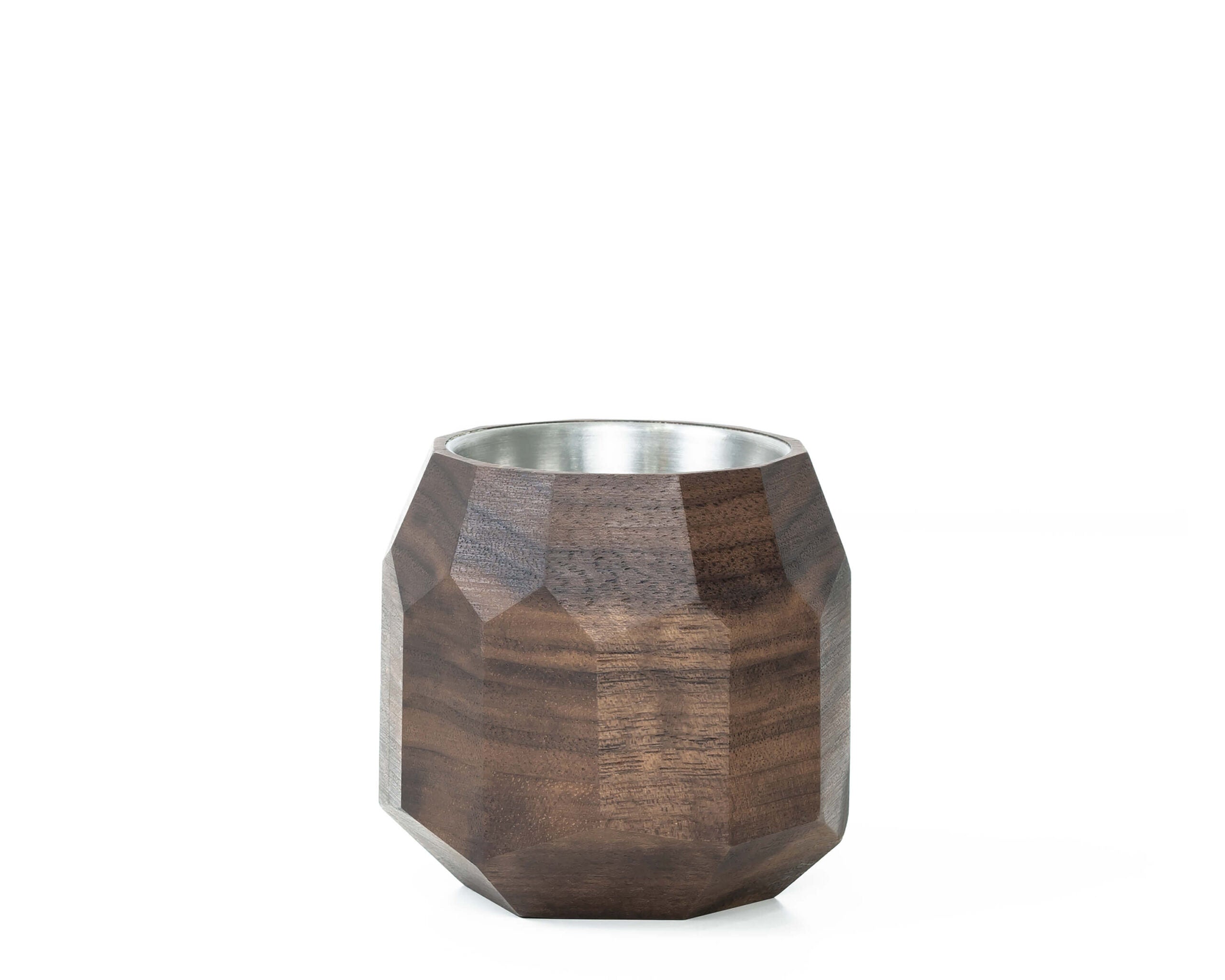 geometric pen pot walnut oakywood 2