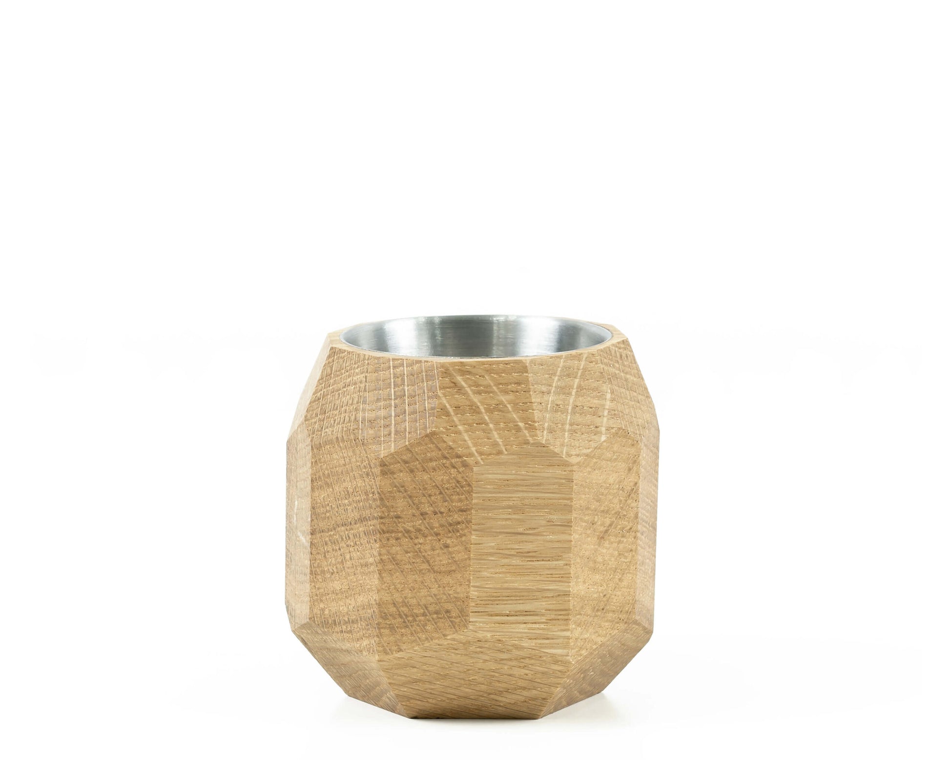 geometric planter oak oakywood 2