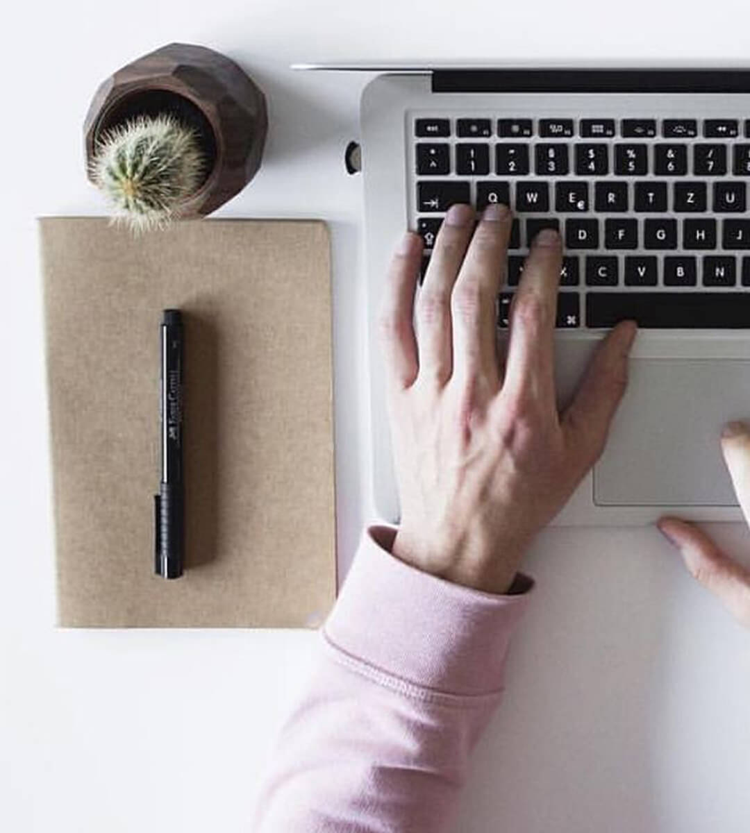 geometric planter walnut mood pics 4