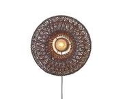 good&mojo arizona rotan 50cm burgundy gold filament bulb e27 wooden amsterdam ariw011bu 3