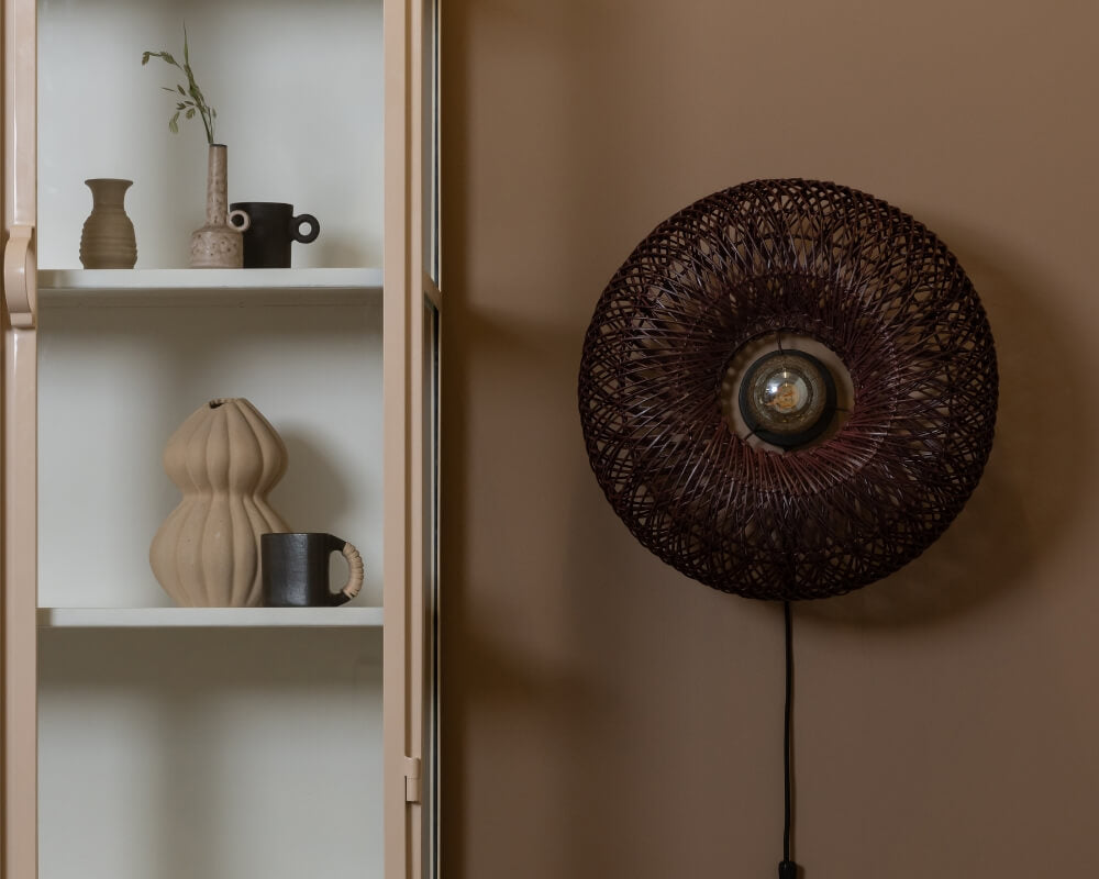good&mojo arizona rotan 50cm burgundy small wooden amsterdam lifestyle urban good&mojo arizona rotan 70cm natural large wooden amsterdam lifestyle urban ariw011bu 3