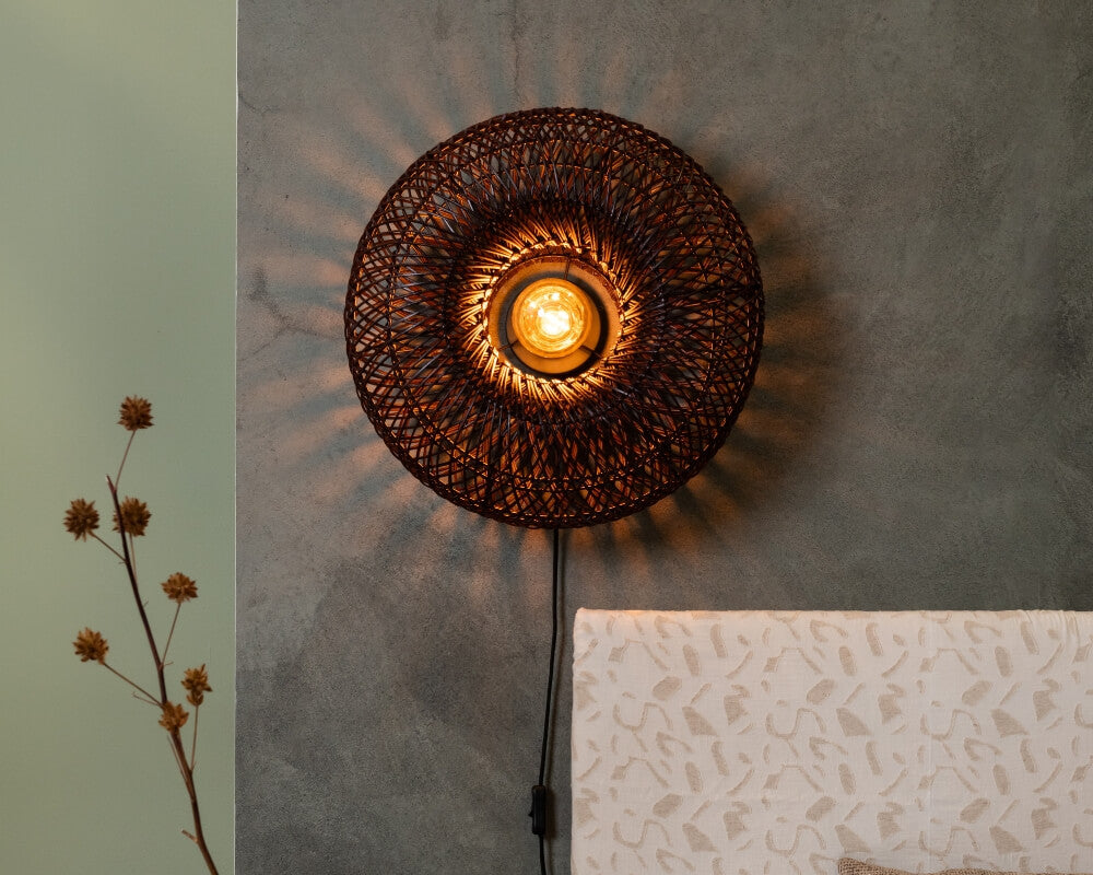good&mojo arizona rotan 50cm burgundy small wooden amsterdam lifestyle urban good&mojo arizona rotan 70cm natural large wooden amsterdam lifestyle urban ariw011bu 6