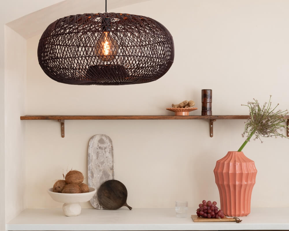 good&mojo arizona rotan 50cm burgundy wooden amsterdam lifestyle urban arih011bu 3