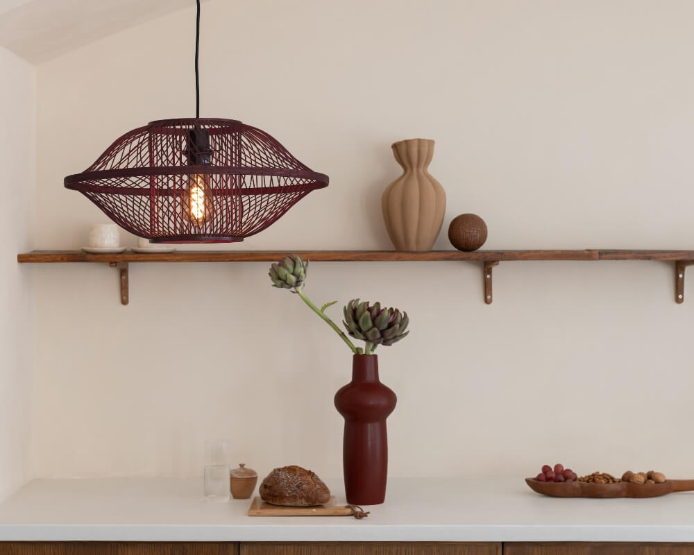 good&mojo maui 50cm burgundy small wooden amsterdam lifestyle urban mauh011bu 6