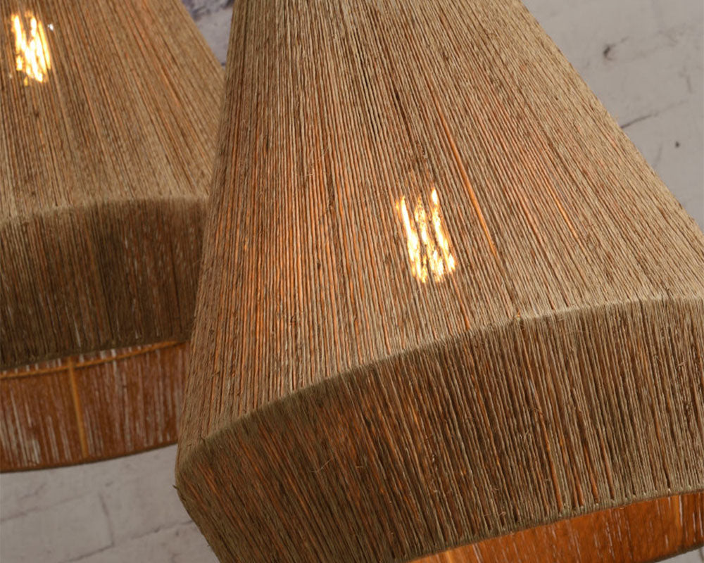 hanging lamp iguazu good mojo jute
