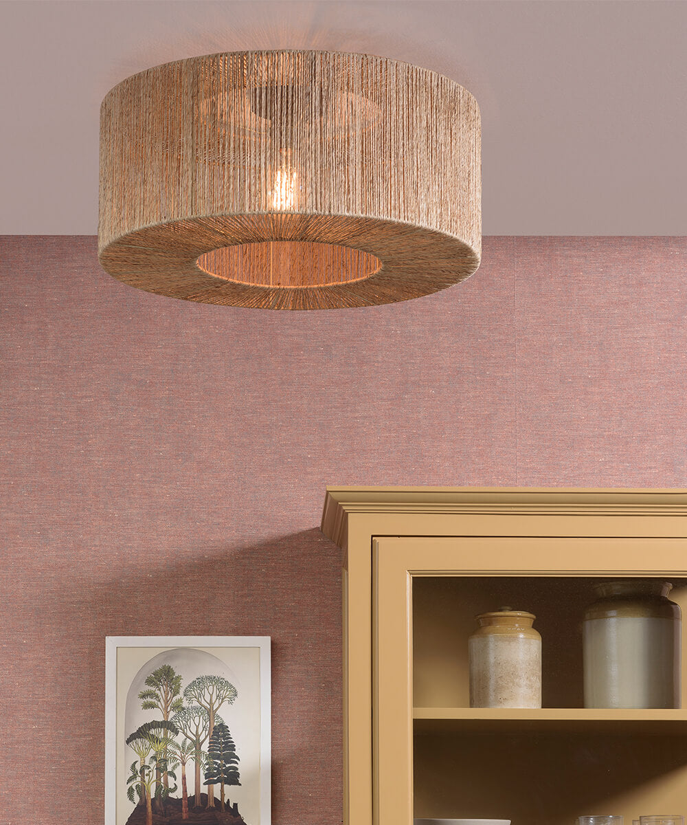Ceiling Lamp - IGUAZU - Jute