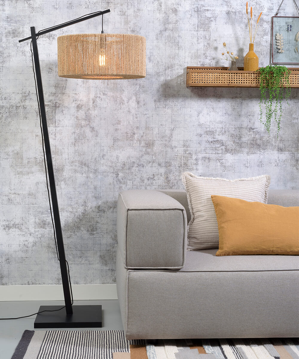 Floor Lamp - IGUAZU - Jute