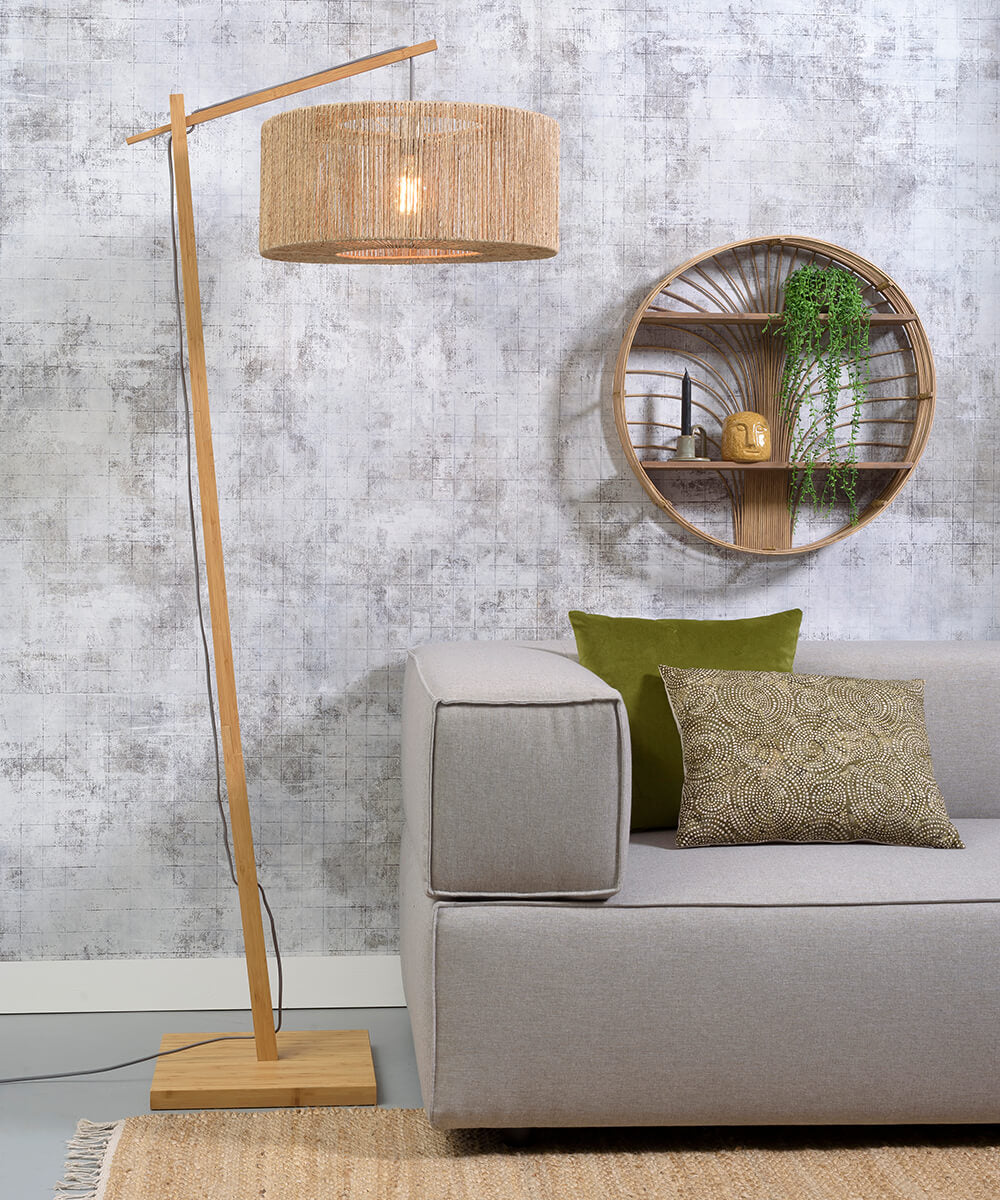 Floor Lamp - IGUAZU - Jute