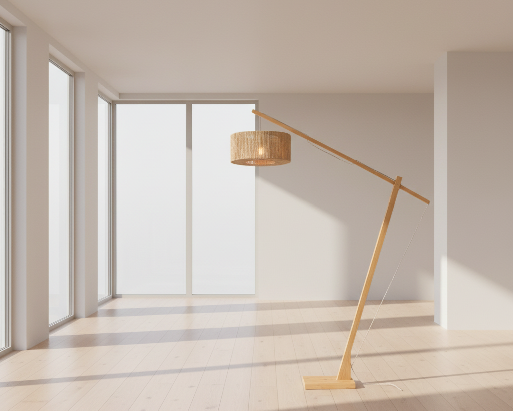 Floor Lamp - IGUAZU - Jute - Large