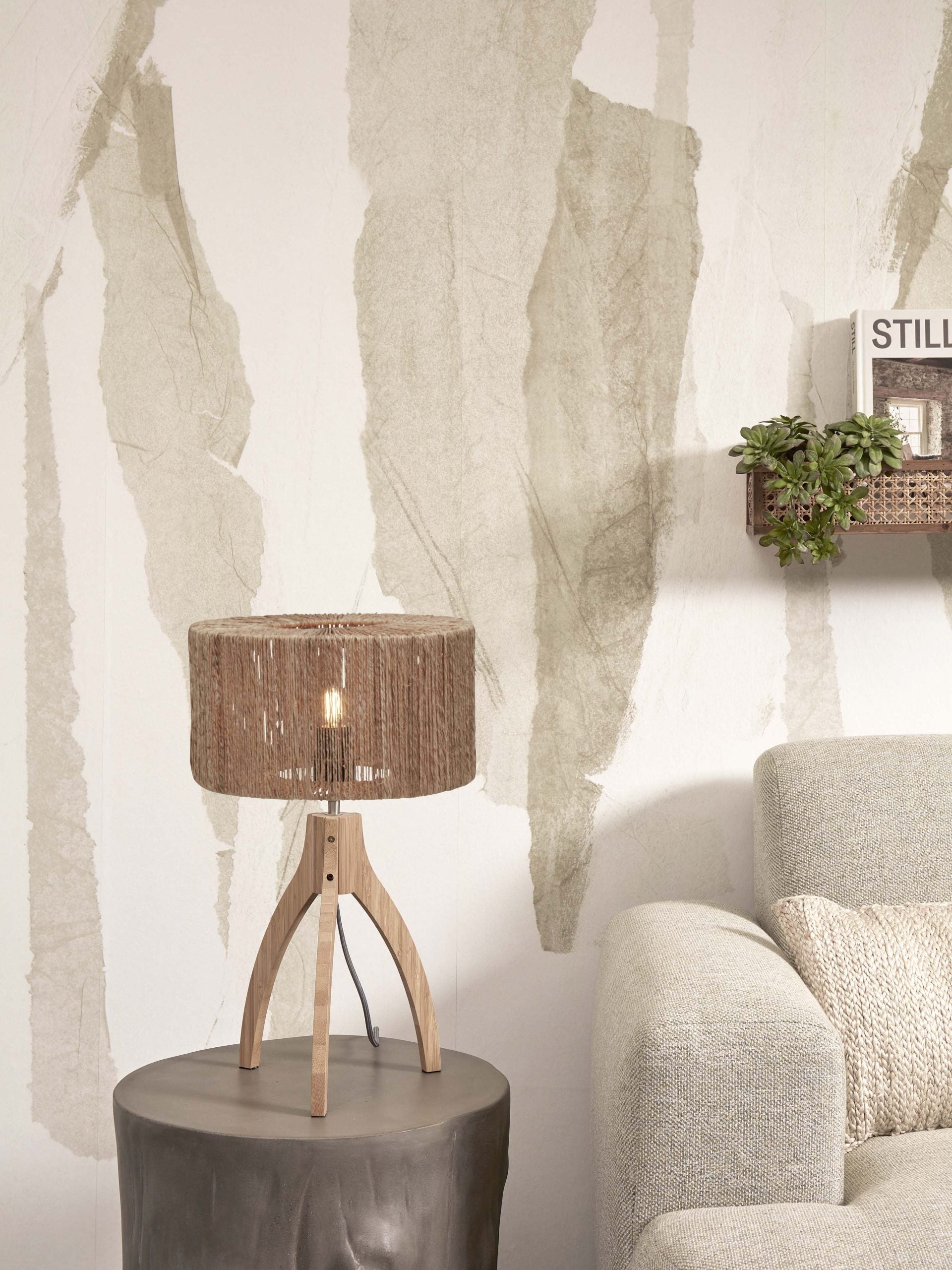 Table Lamp - IGUAZU - 3-Legs - Bamboo