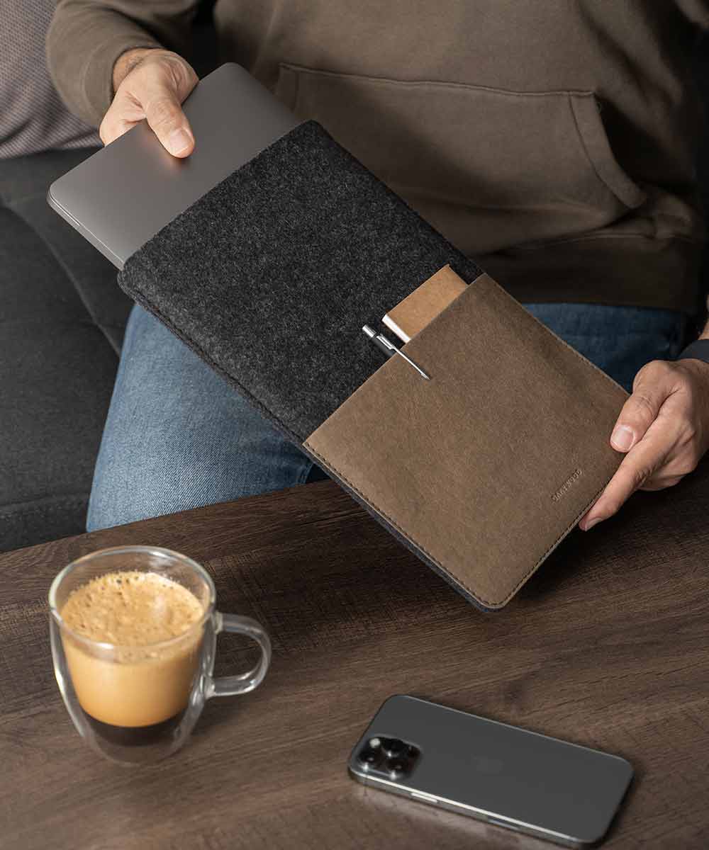 ipad macbook sleeves felt cork moodimg 5
