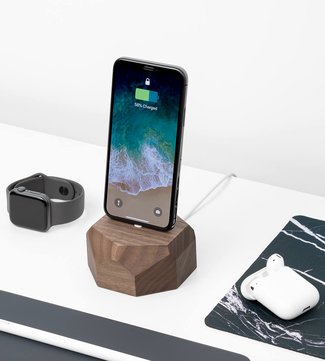 iphone dock walnut oakywood mood 1