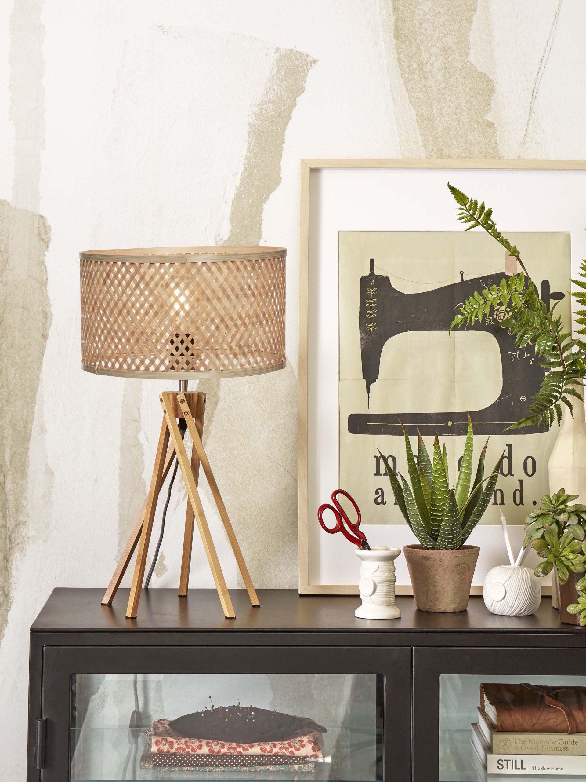 Table Lamp - JAVA - 5-Legs - Bamboo