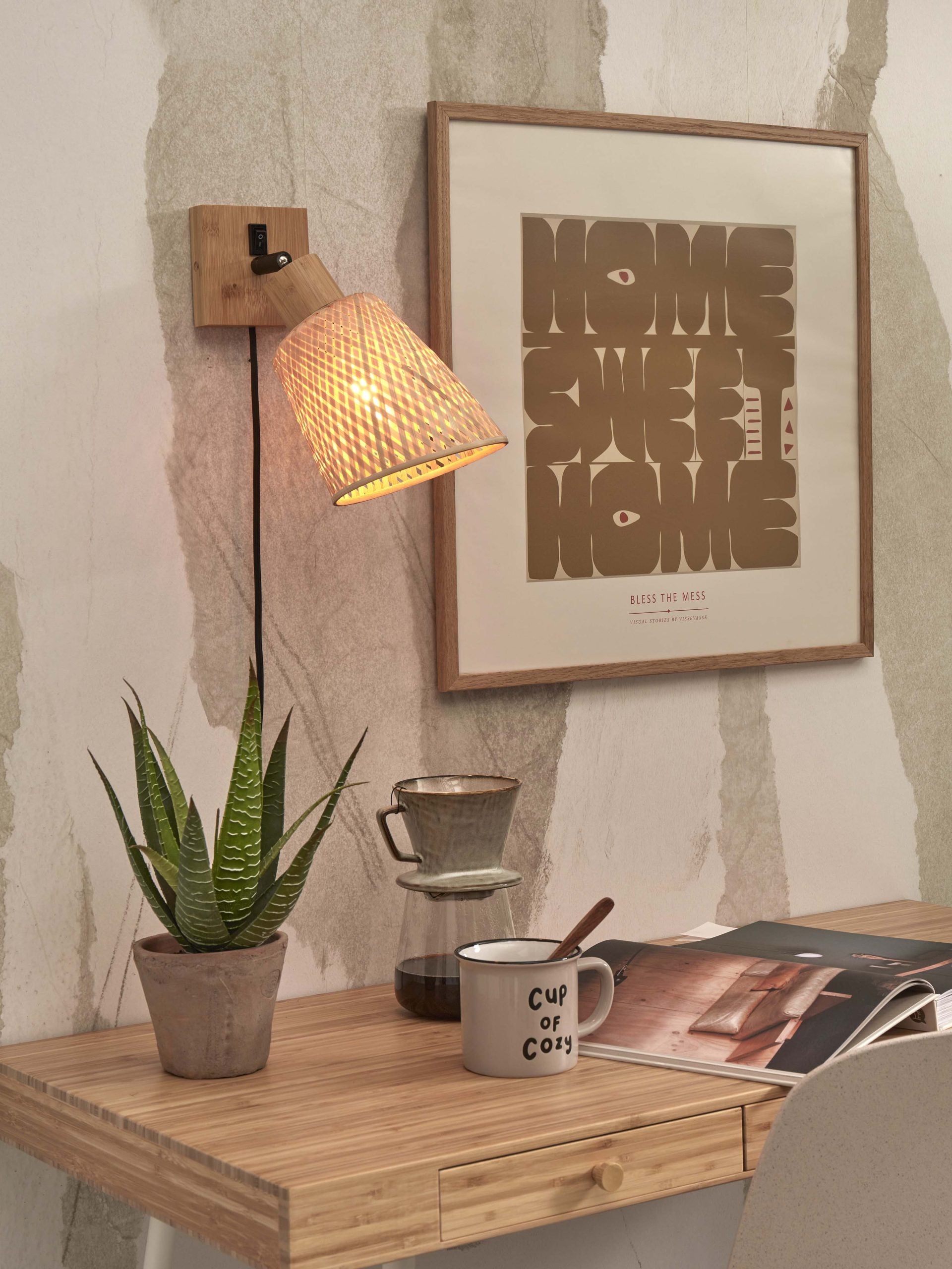 Wall Lamp - JAVA - Bamboo
