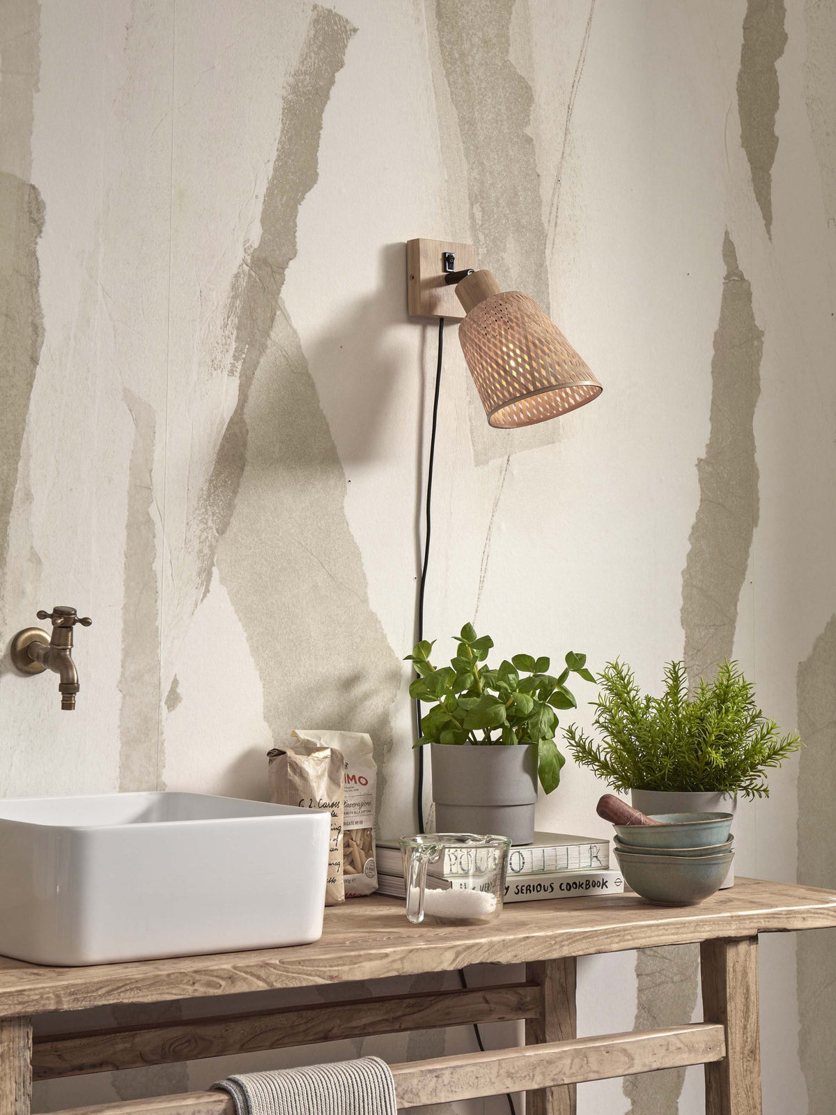 Java Wall Wall Lamp - JAVA - Bamboo – Wooden Amsterdam