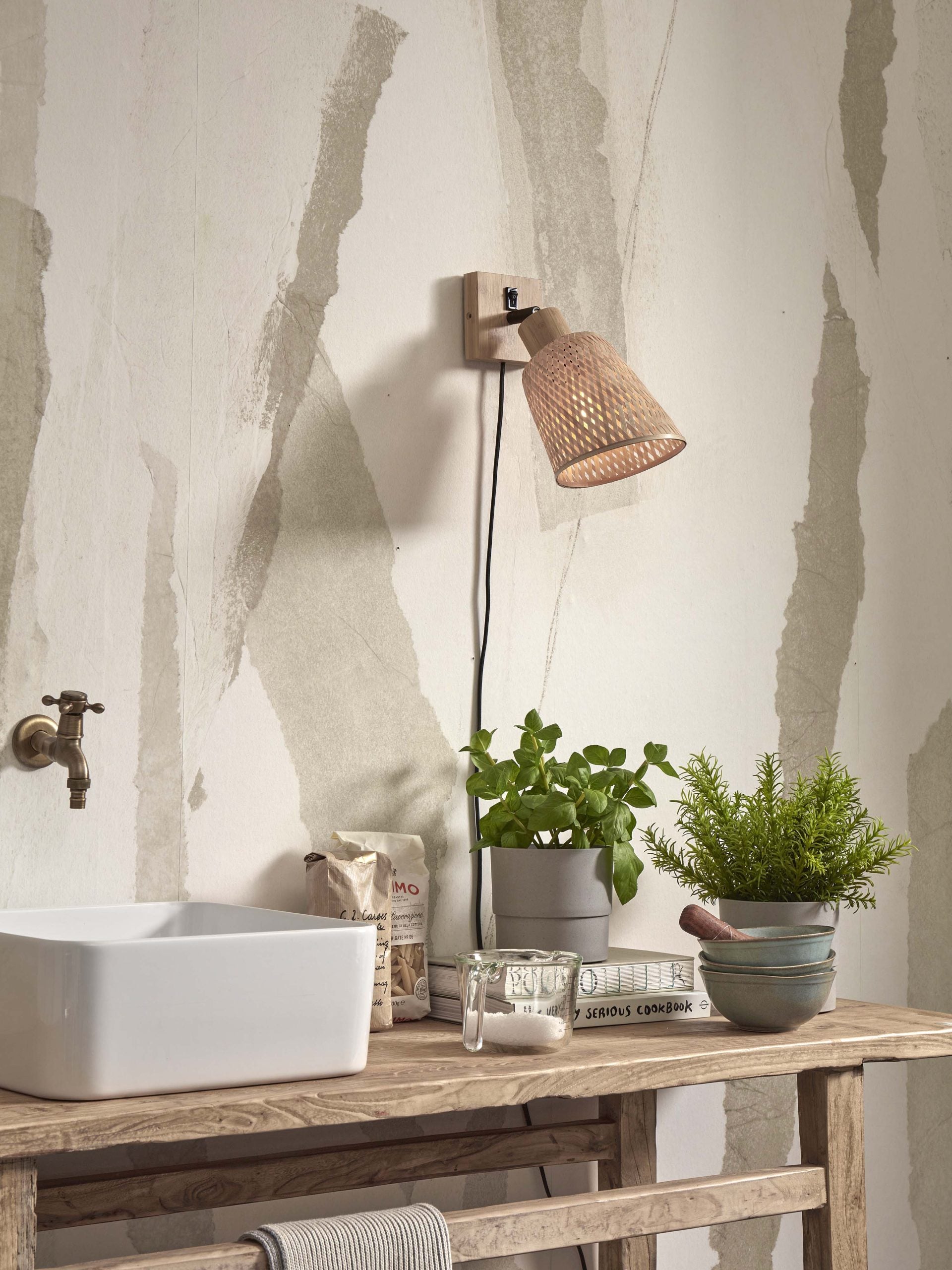 Wall Lamp - JAVA - Bamboo