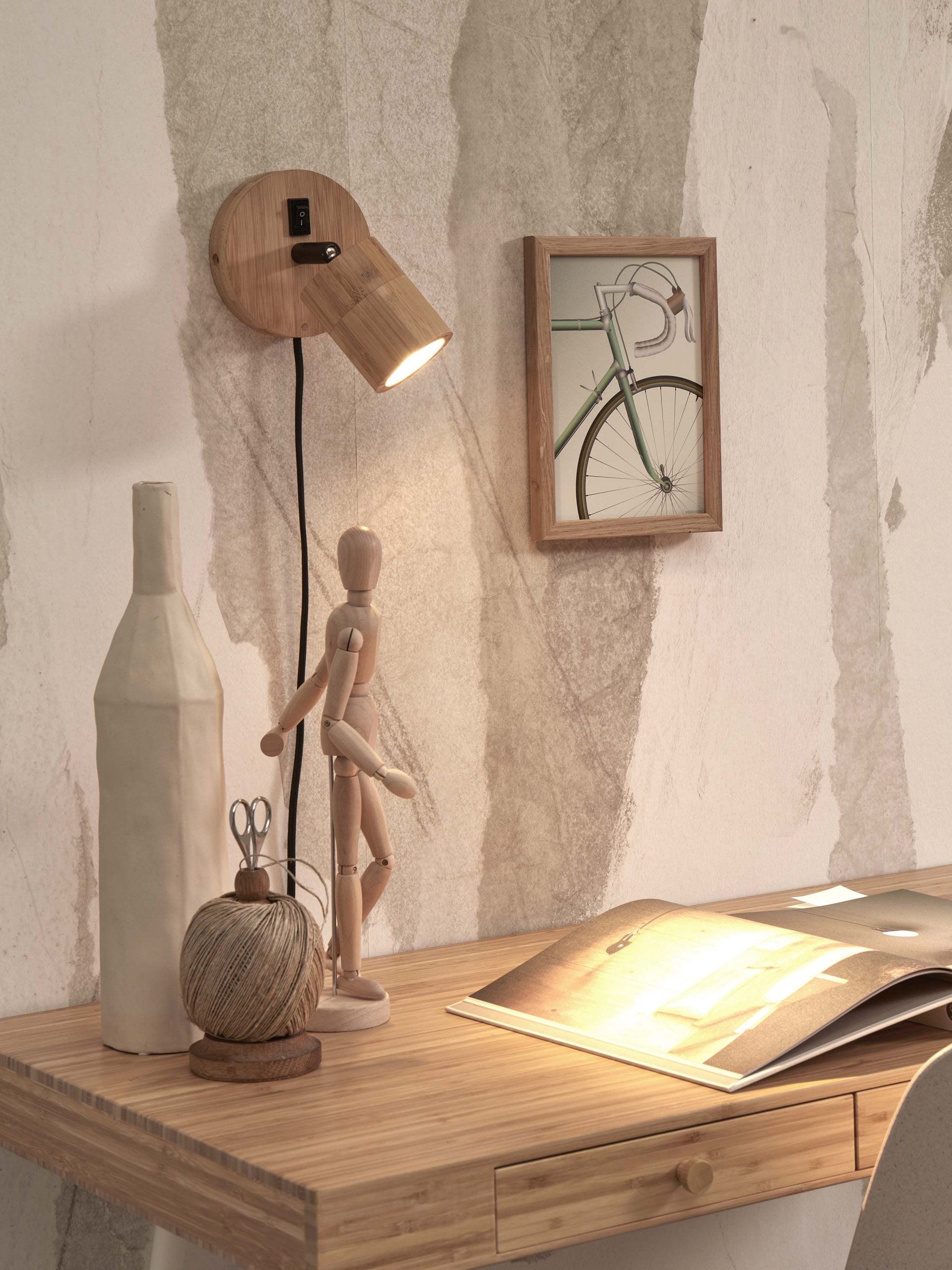 Wall Spotlight - JAVA - Bamboo