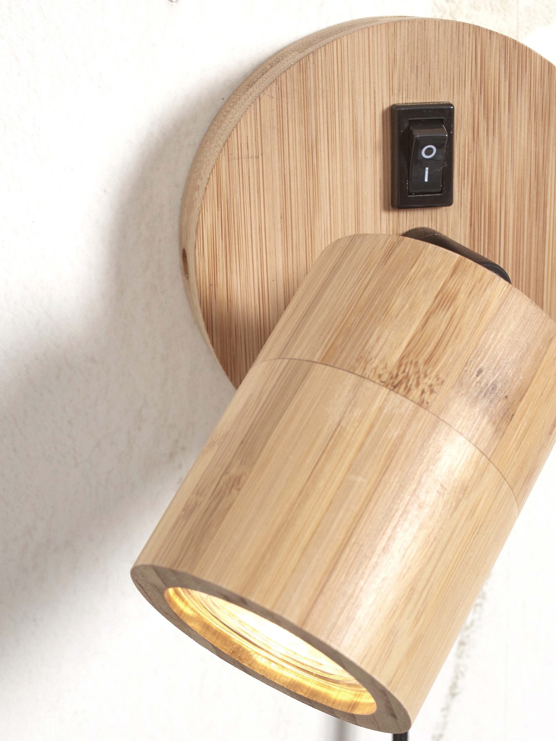Wall Spotlight - JAVA - Bamboo