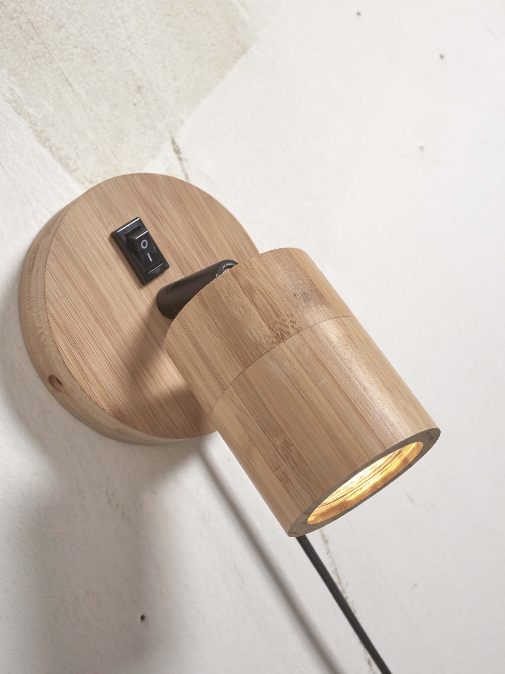 Wall Spotlight - JAVA - Bamboo