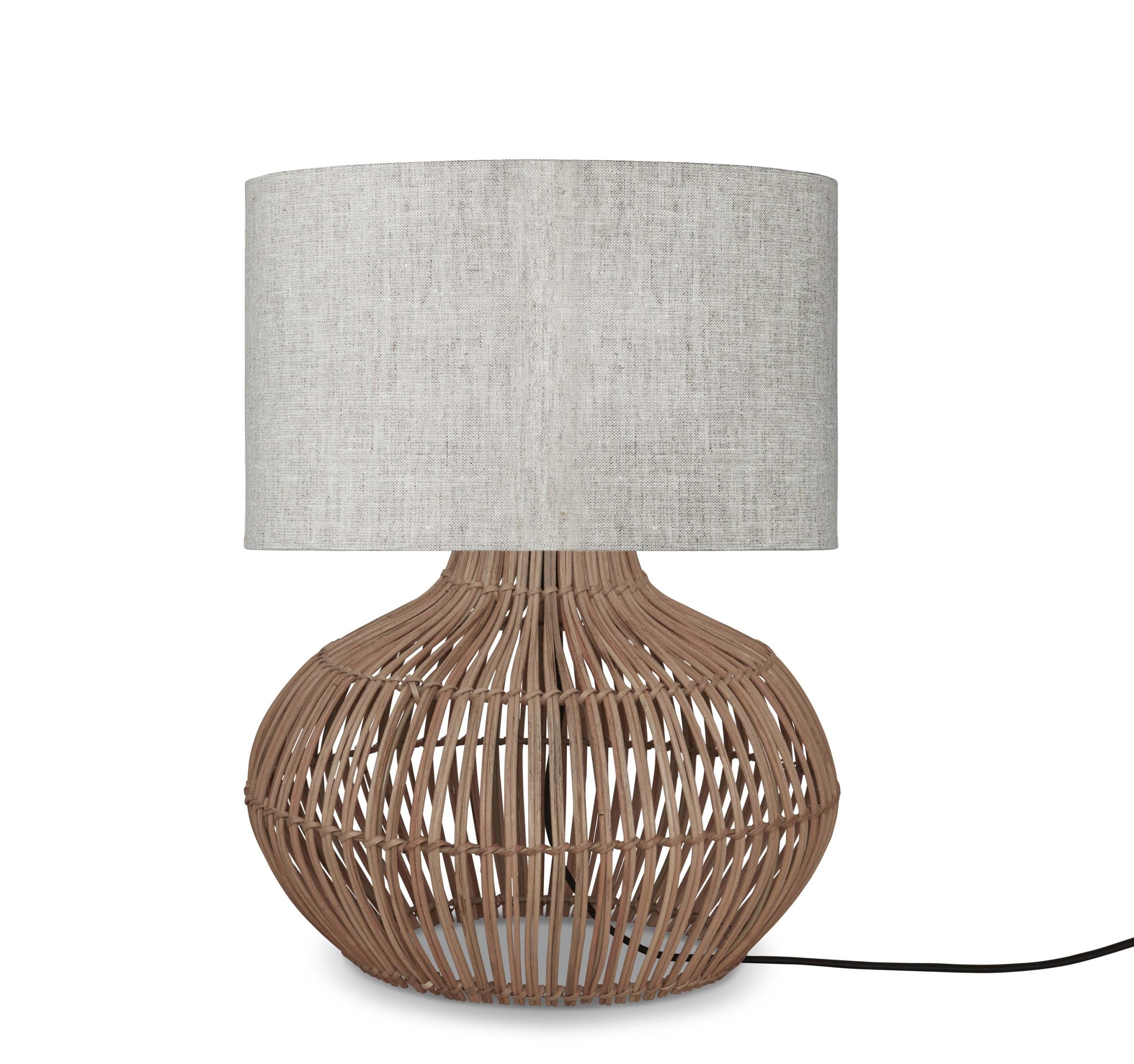Table Lamp - KALAHARI - Rattan