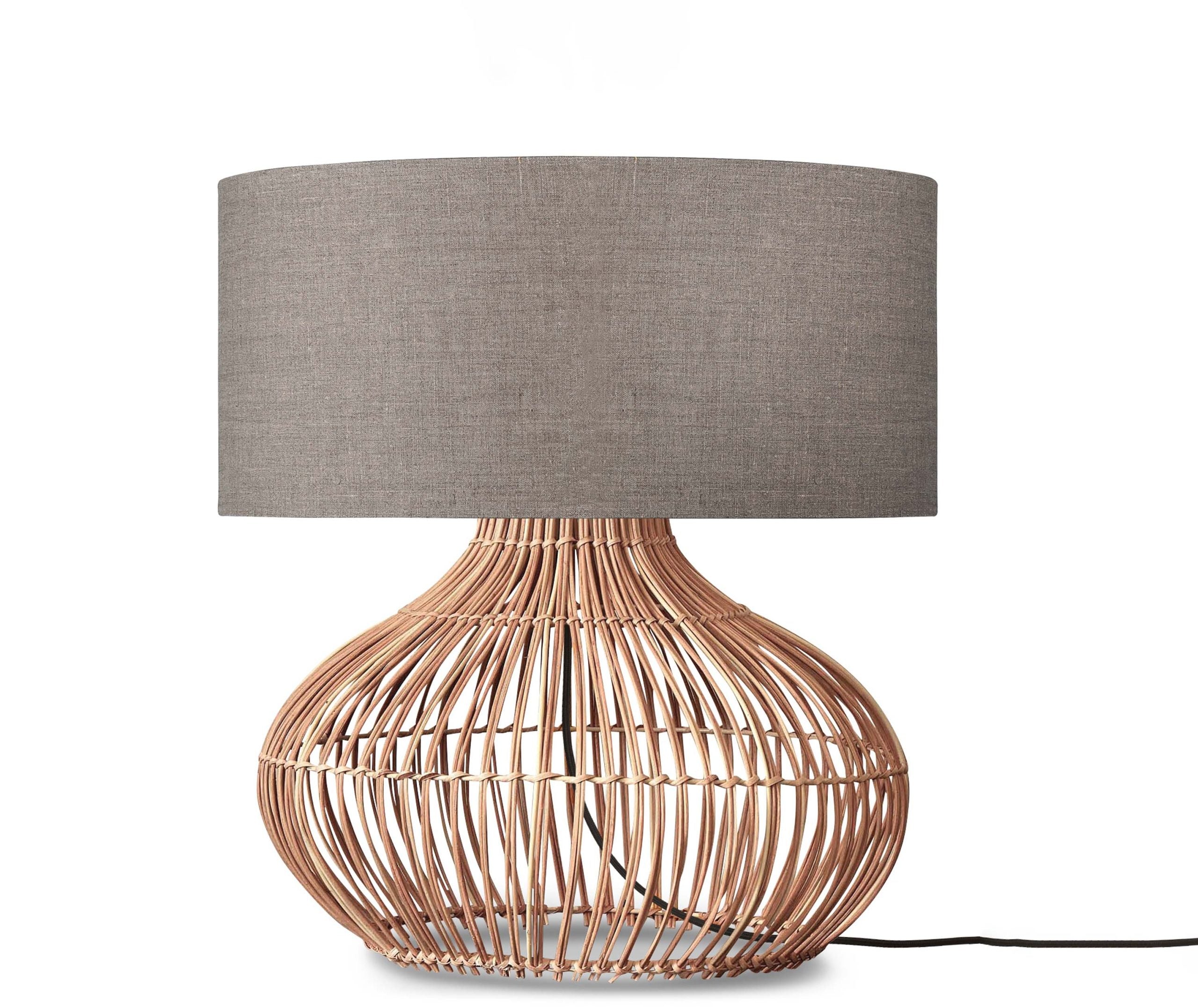 Table Lamp - KALAHARI - Rattan