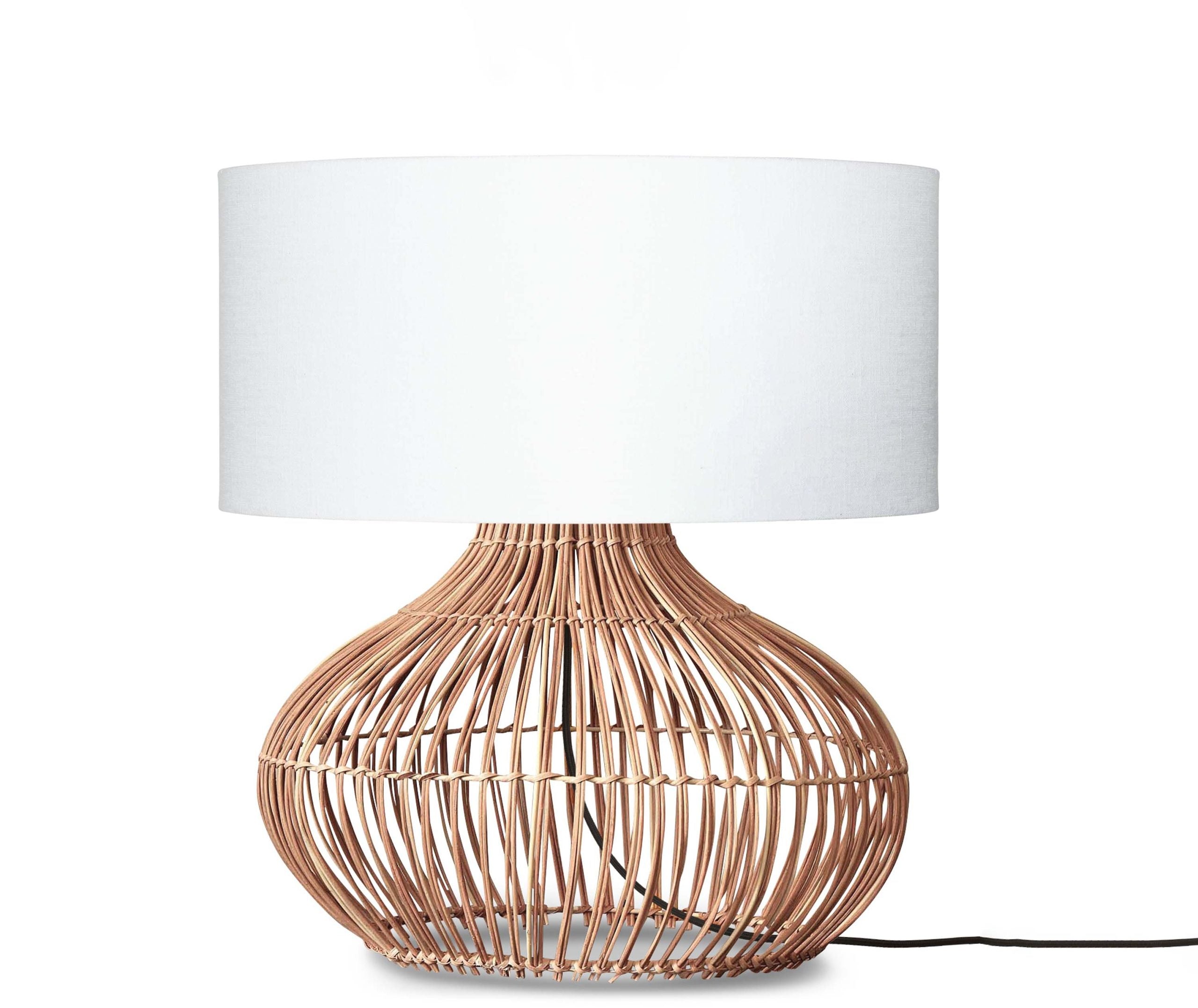 Table Lamp - KALAHARI - Rattan