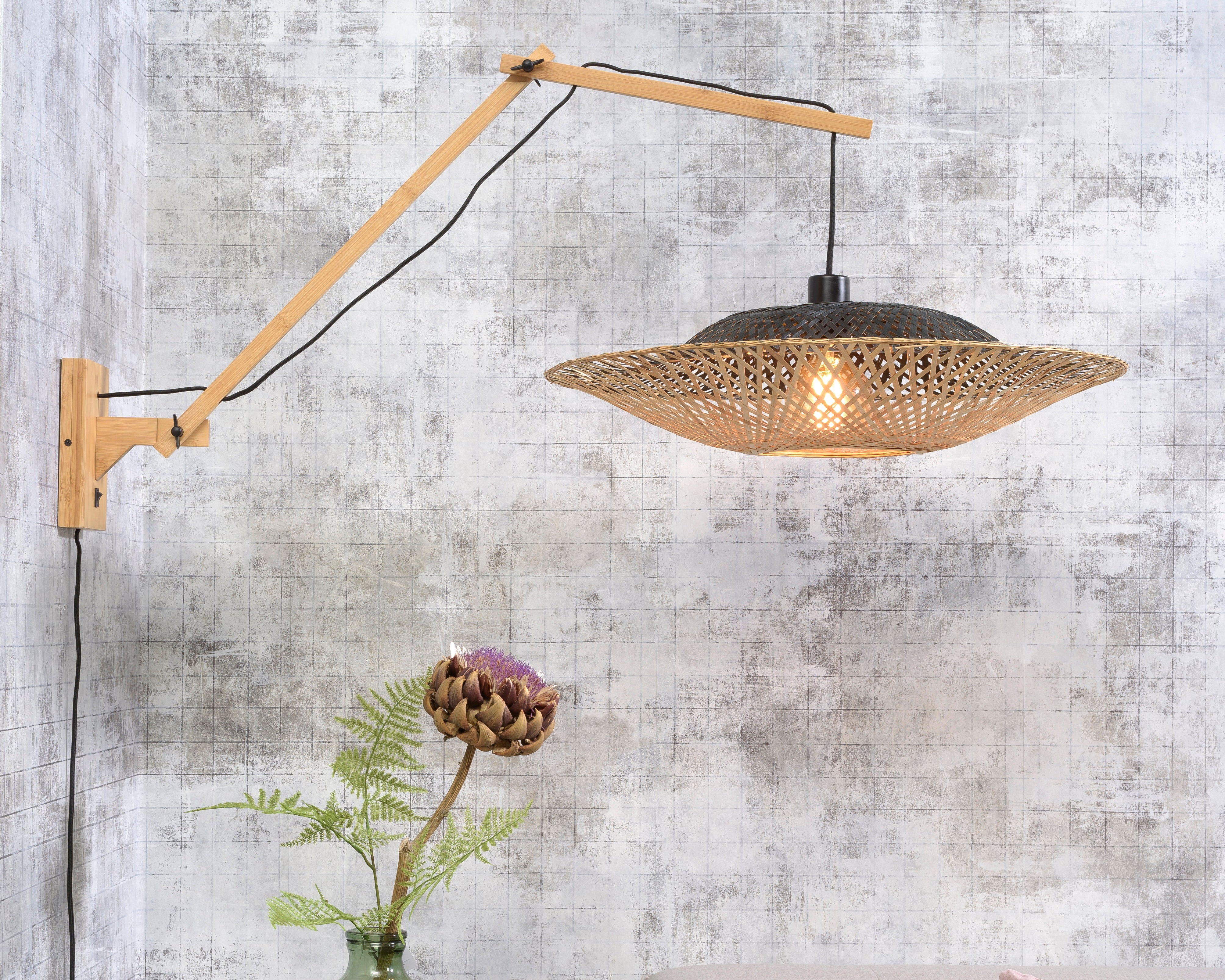 Wall Lamp - KALIMANTAN - Bamboo