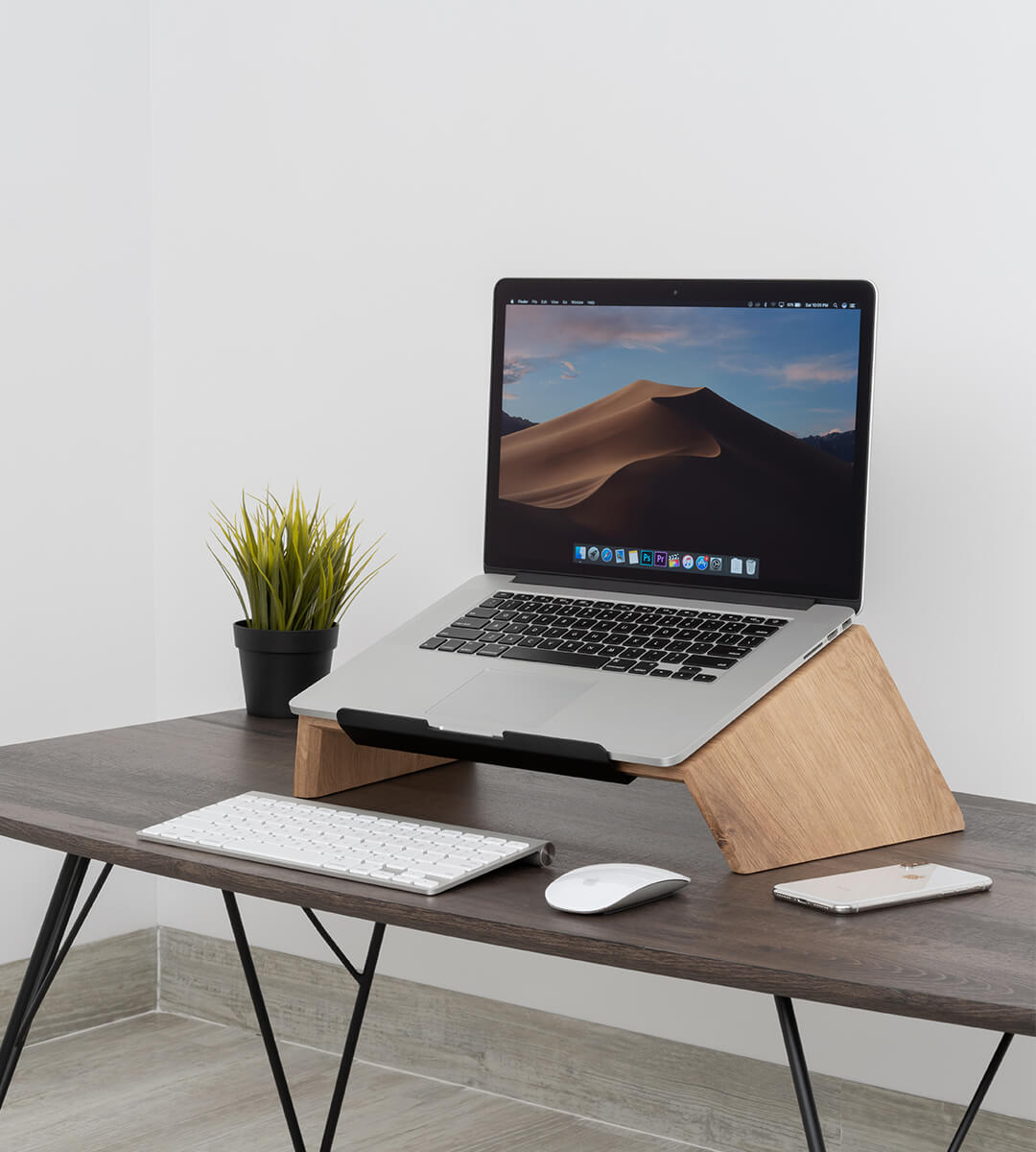 laptop stand oak oakywood mood pic 2