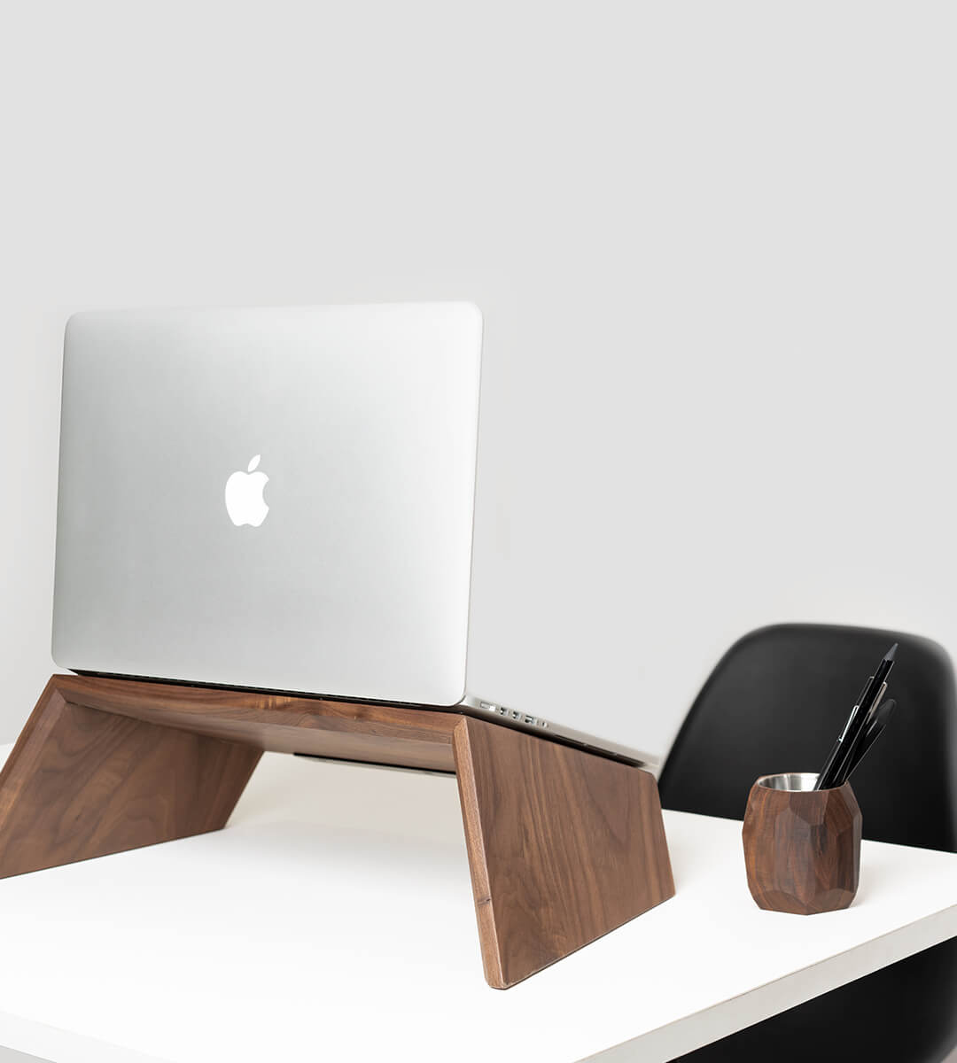 Laptop Stand – Wooden Amsterdam