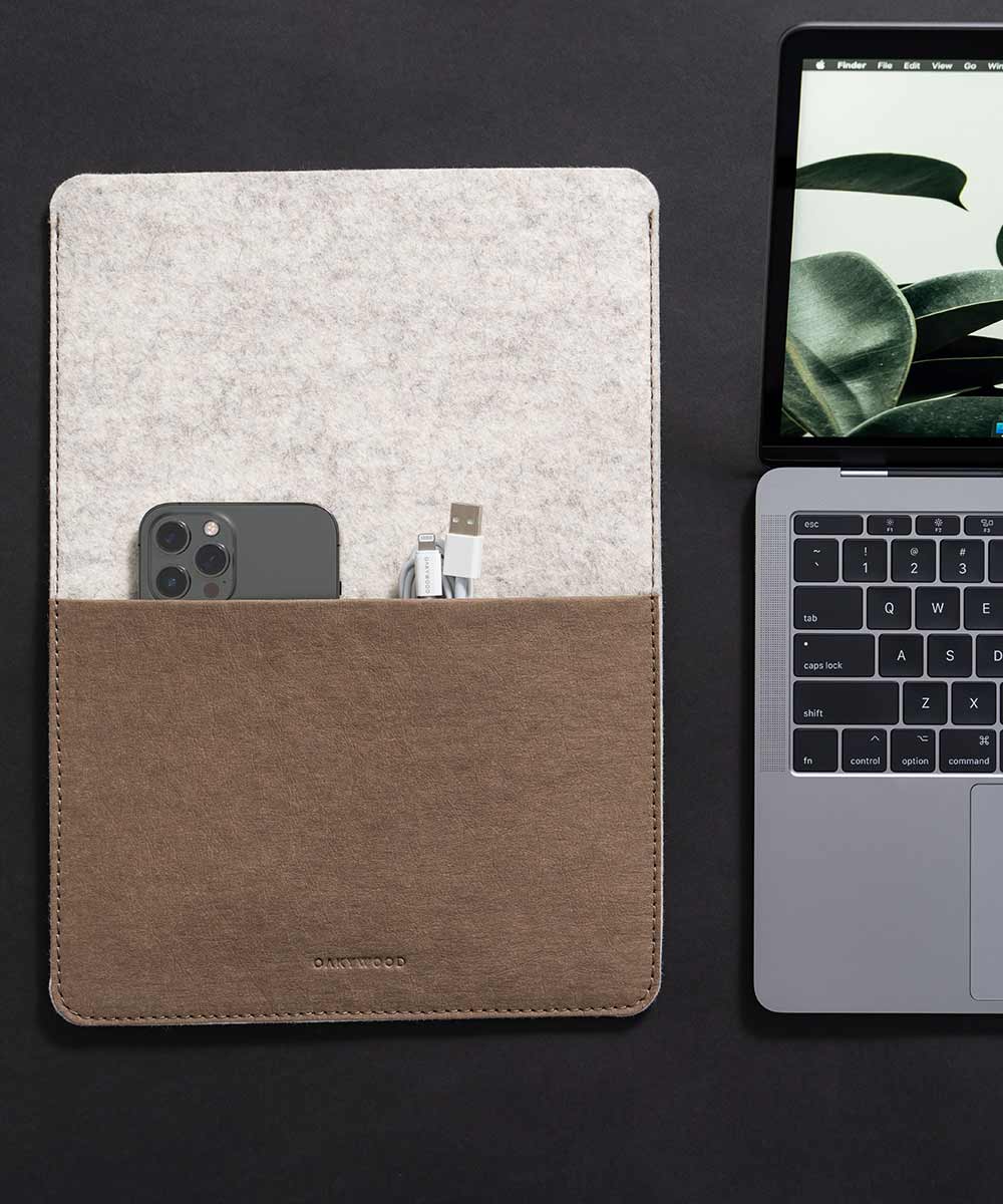 macbook sleeves grey corkimg 3