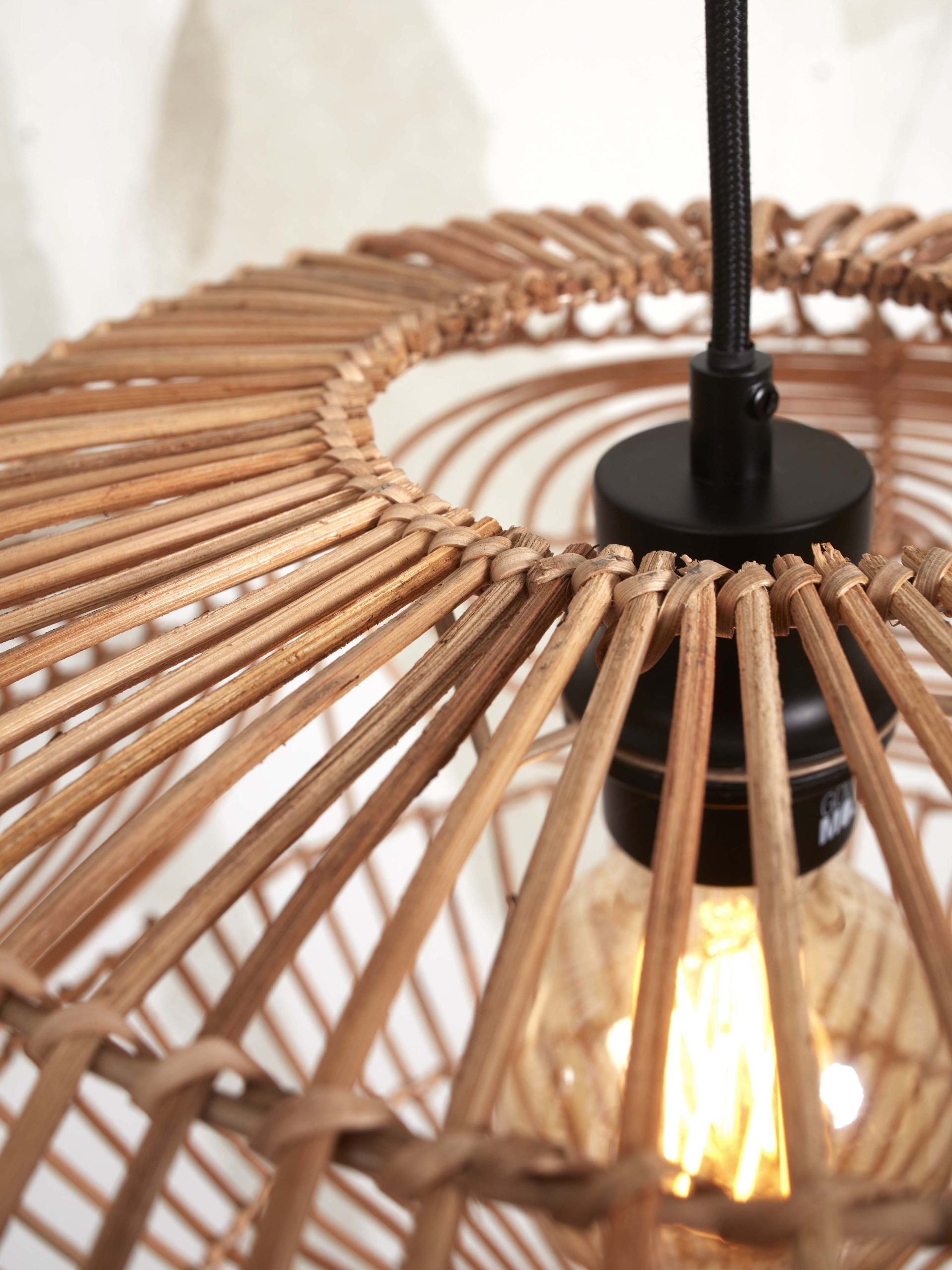 Hanging Lamp - MADEIRA - Rattan / Shade