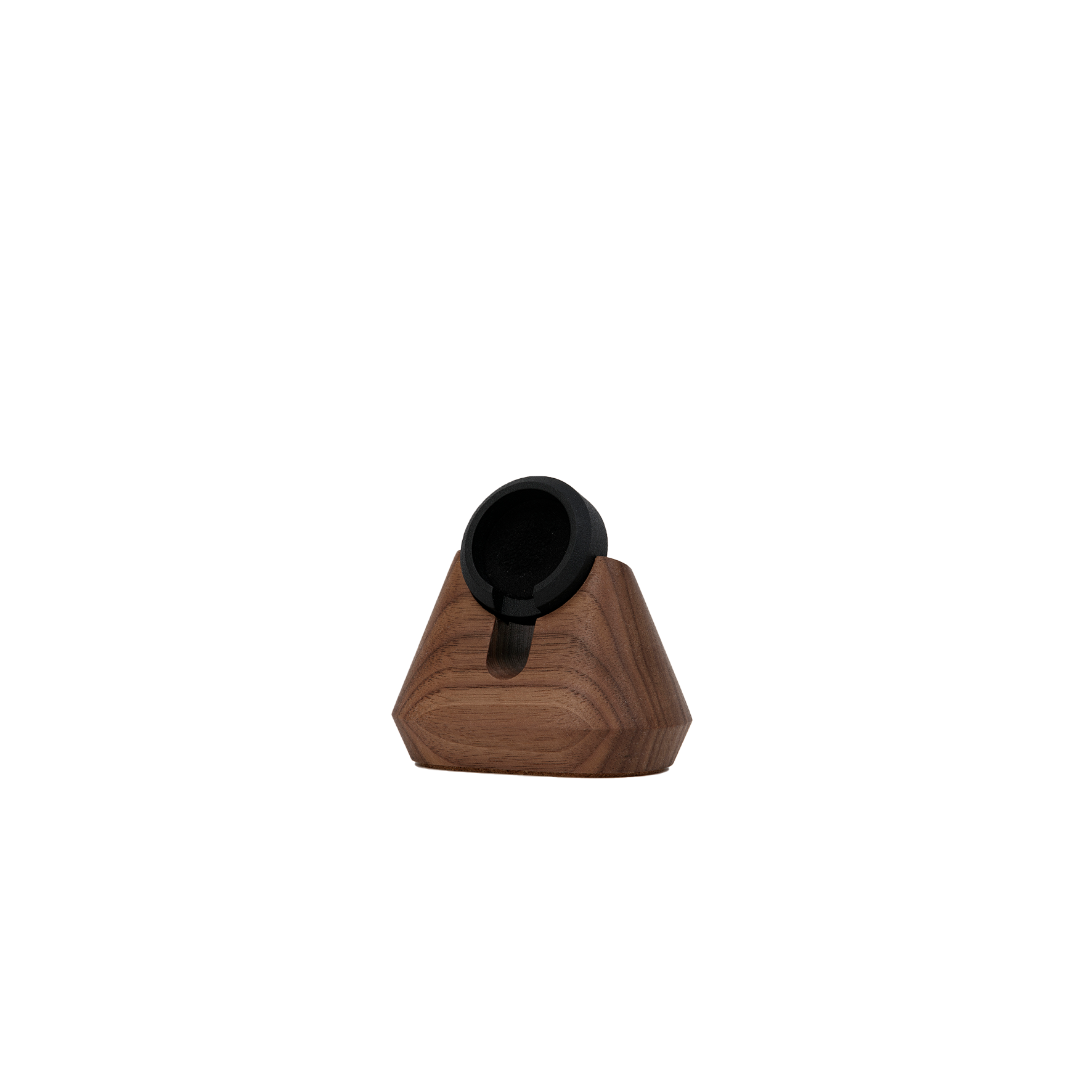 magnetic charging apple watch stand oak