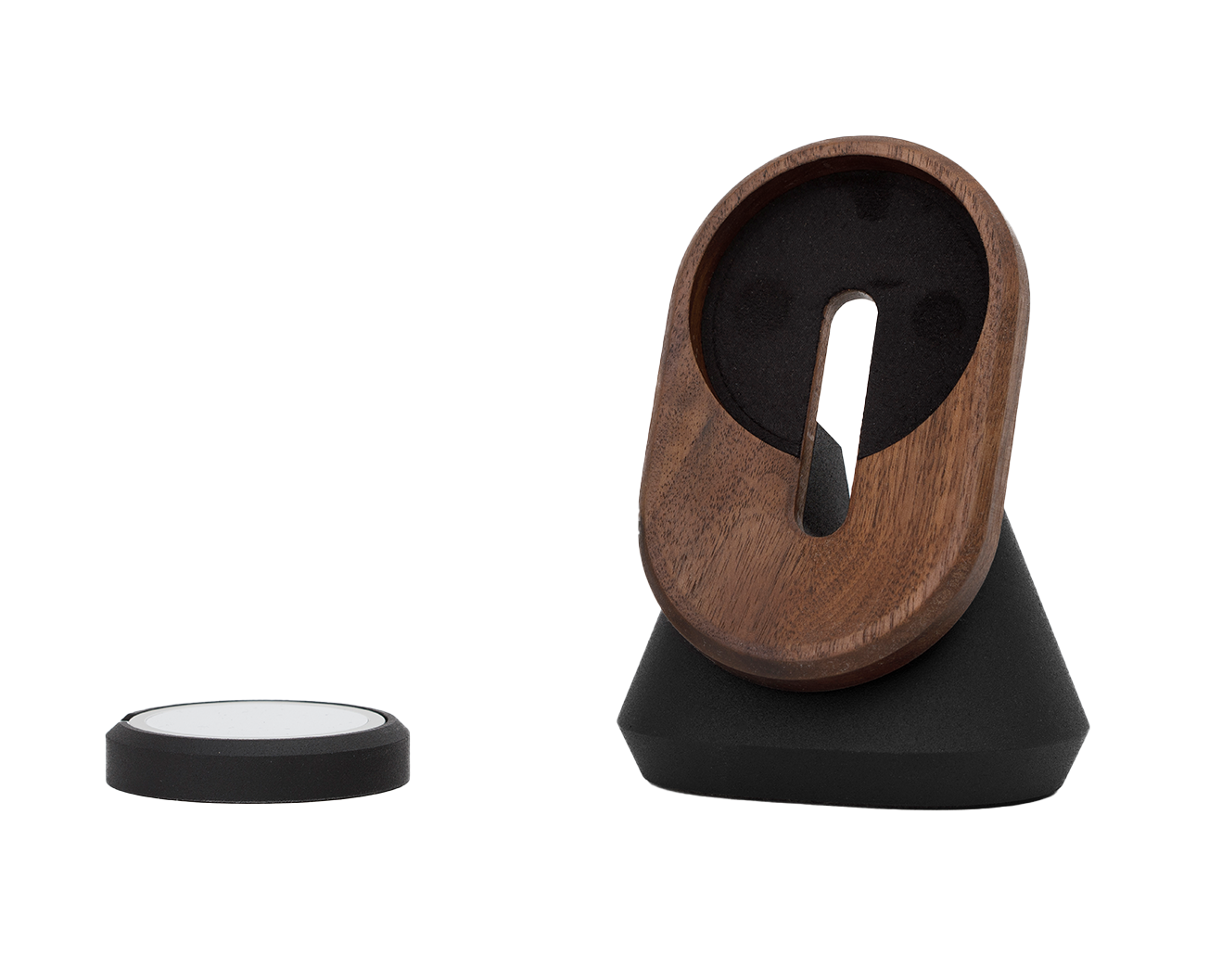 magsafe iphone stand walnut