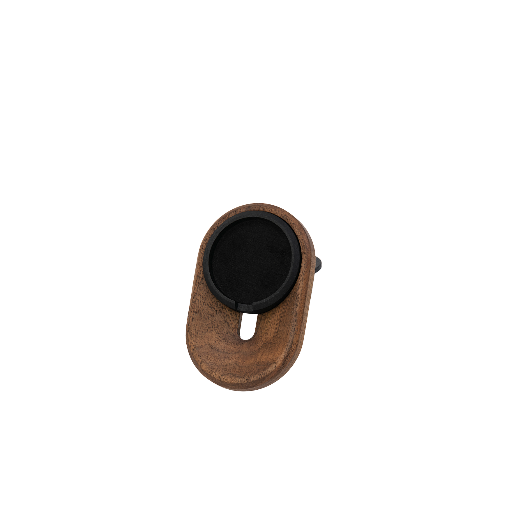 magsafe iphone desk shelf mount oak