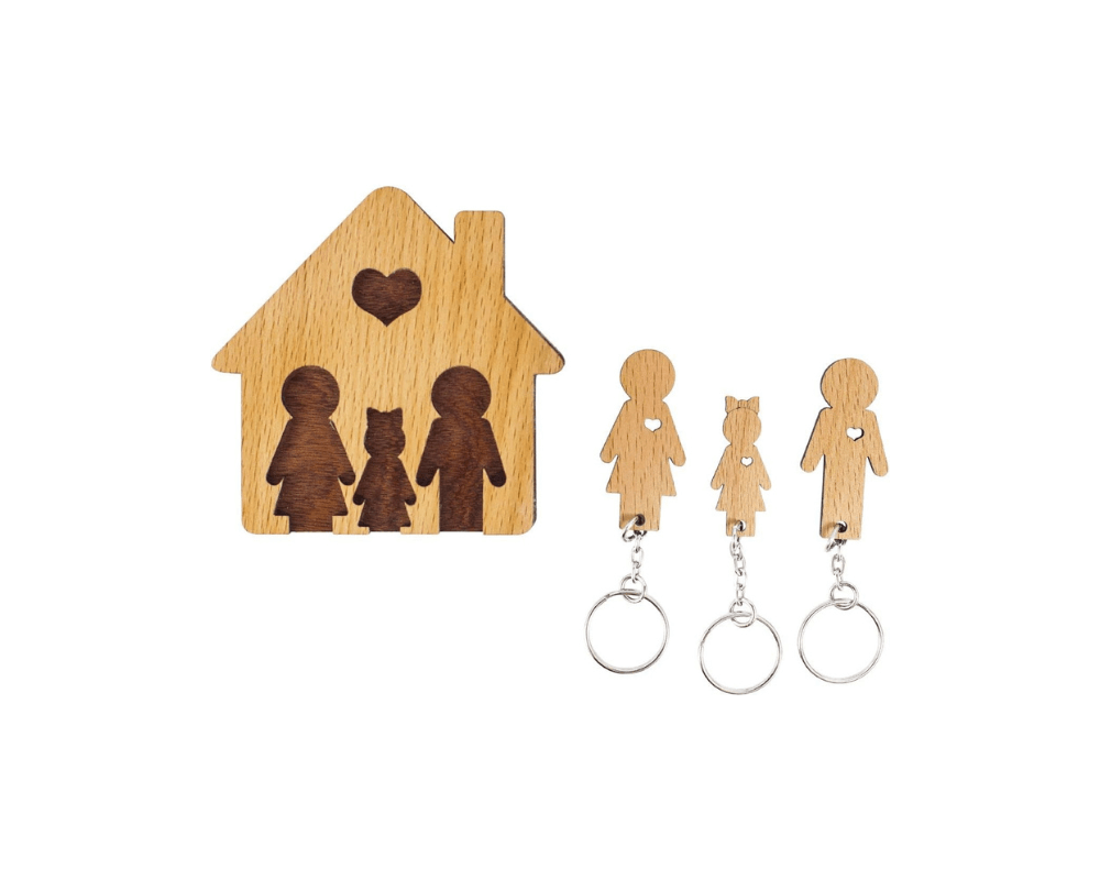 keyholder & keychains family