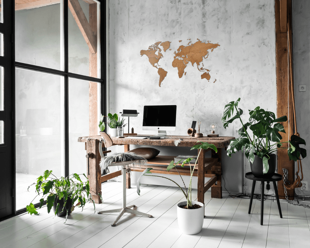 wooden world map diy brown hdf