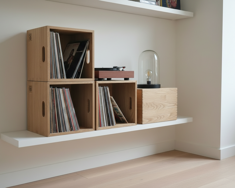 Lp Box Hout Wooden Amsterdam