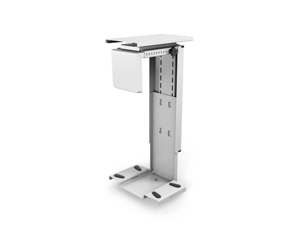 oakywood desk cpu mount white wooden amsterdam 1811stlw 1