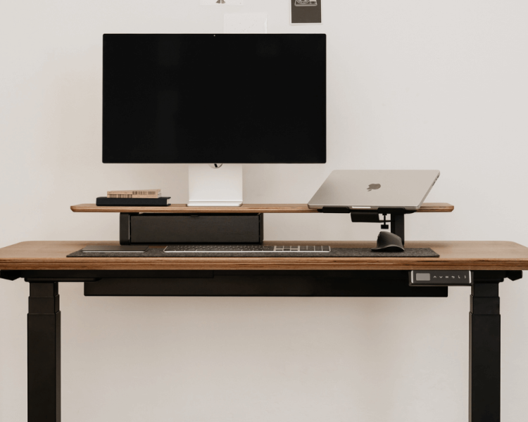 Laptopstandaard voor bureauplank