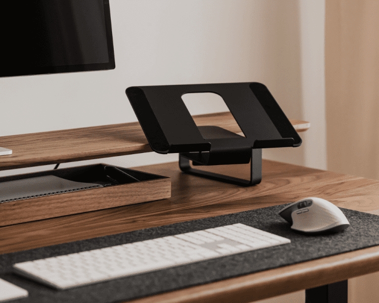 Laptopstandaard voor bureauplank