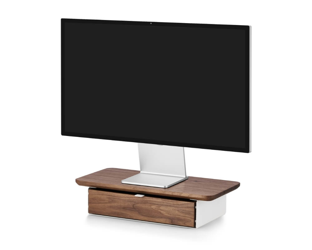 oakywood desk shelf mini walnut white single drawer wooden amsterdam urban sustainable lifestyle 1303wnwsd 4