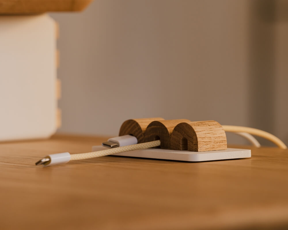 oakywood magnetic cable holder wooden amsterdam lifestyle urban sustainable 1