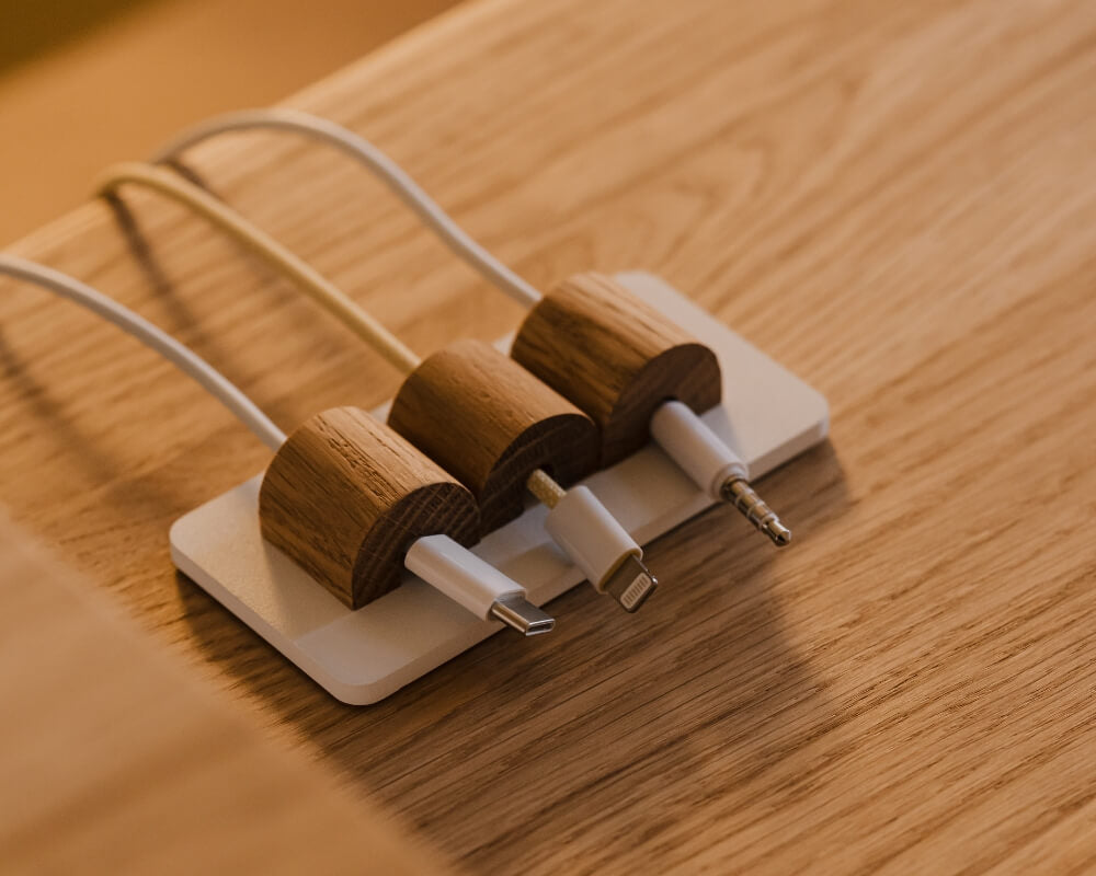 oakywood magnetic cable holder wooden amsterdam lifestyle urban sustainable 8