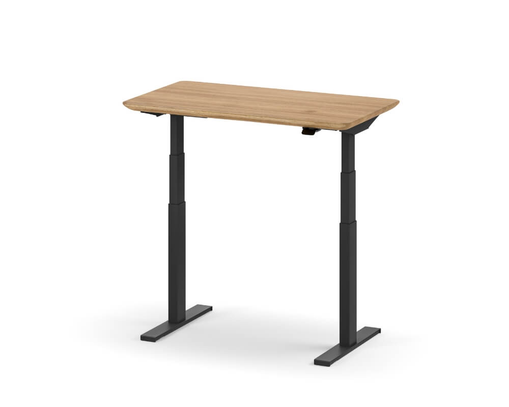 oakywood standing desk pro mini 100 60 oak black wooden amsterdam 18p11oaks100 2