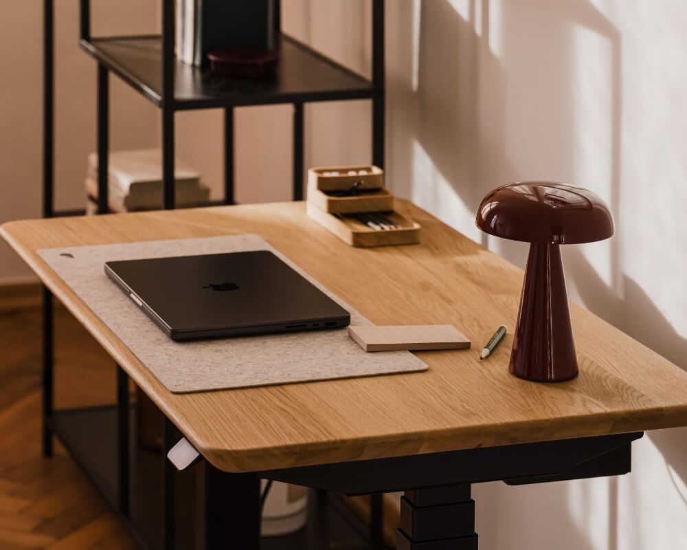 oakywood standing desk pro mini wooden amsterdam lifestyle urban sustainable 1