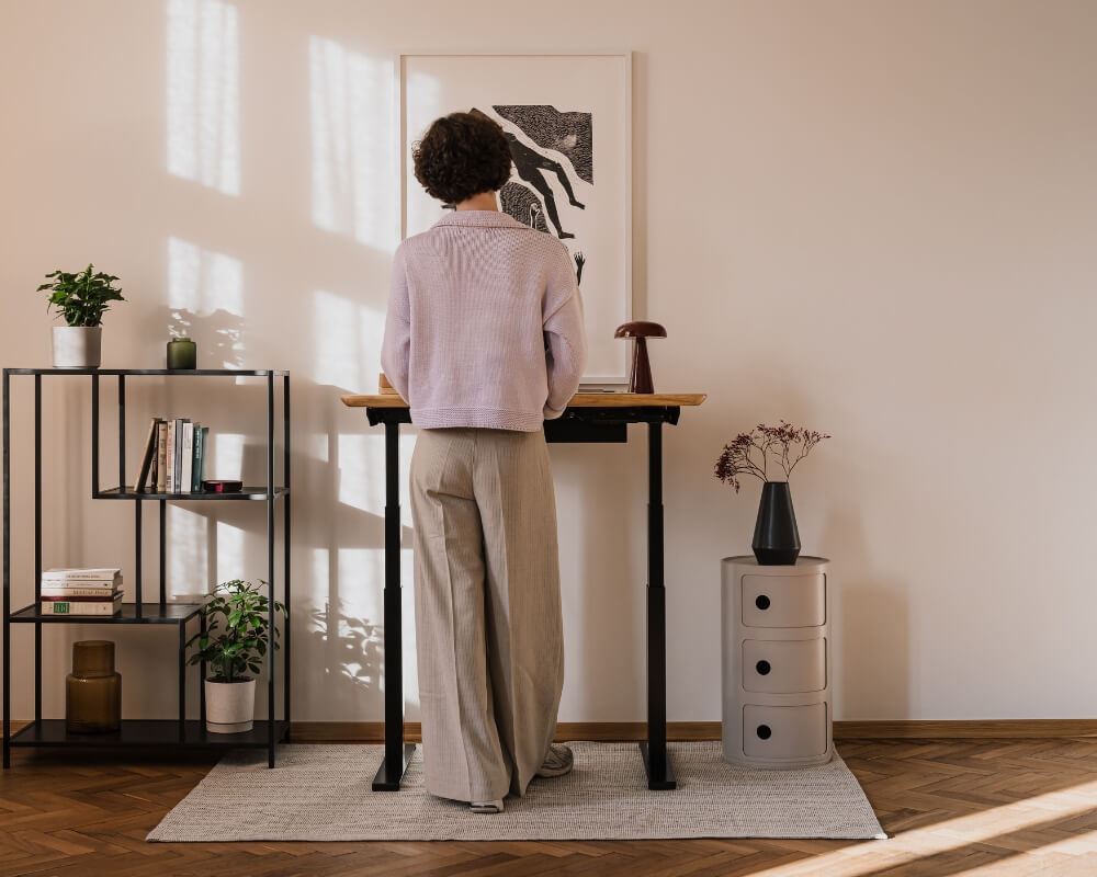 oakywood standing desk pro mini wooden amsterdam lifestyle urban sustainable 4