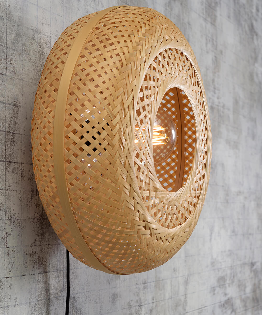 Wandlamp - PALAWAN - Bamboe