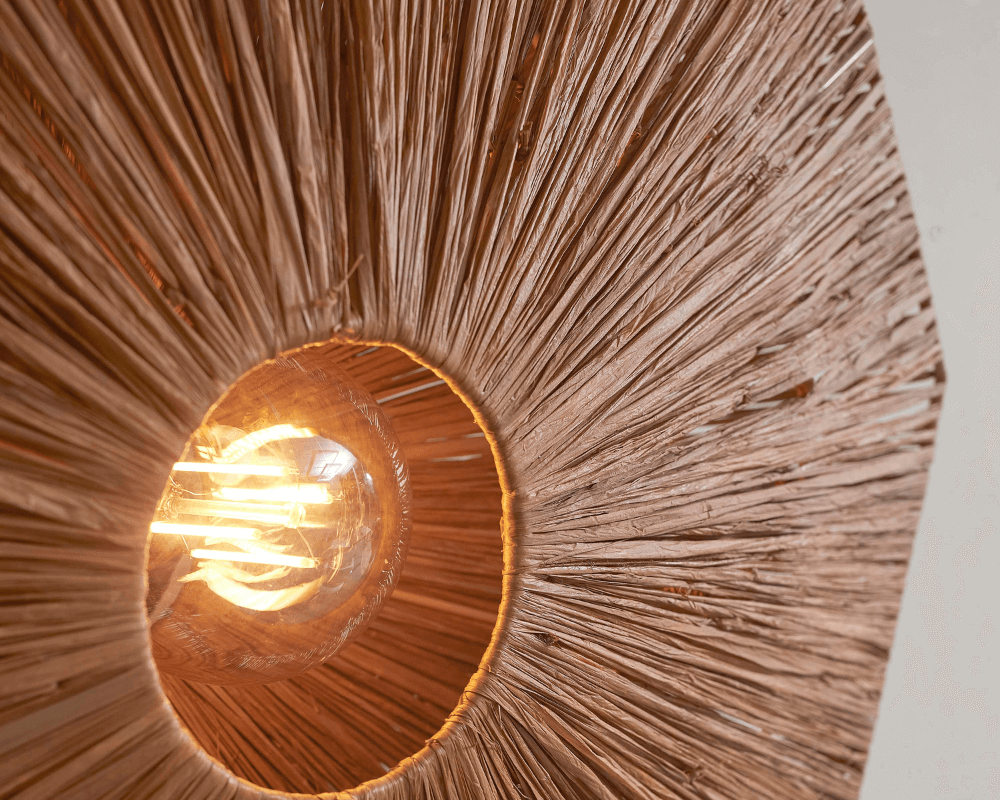 panama ceiling lamp brown large good and mojo close up